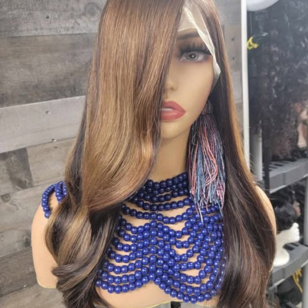 26 inch 1b/27/30/4 colored FULL LACE beauty average size cap